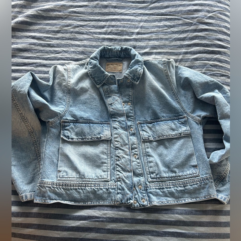 We The Free denim jacket